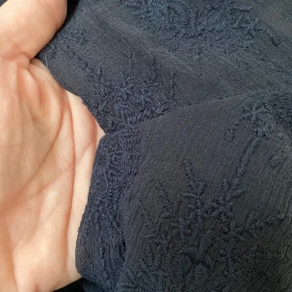 Rebecca Taylor Open Shoulder Selina Top💙💙💙 - Picture 10 of 13